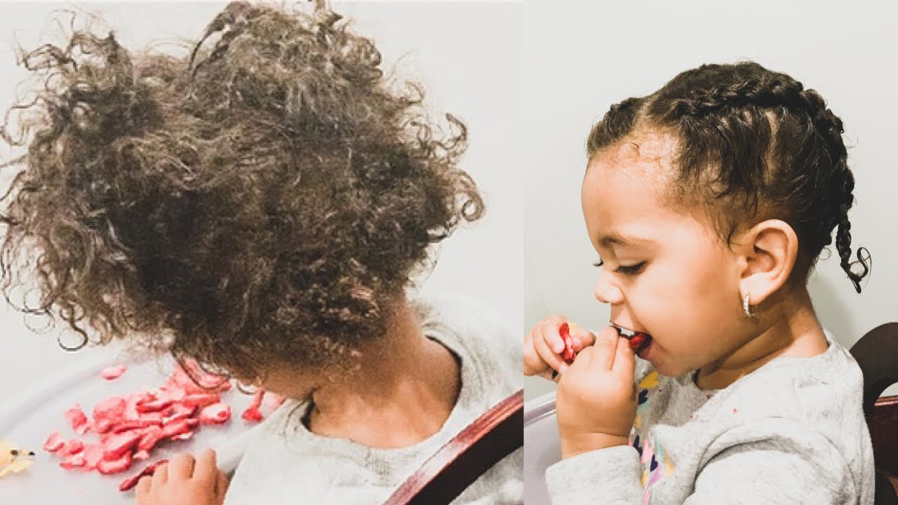 Easy Detangling + Protective Style For Hair Growth | Mixed