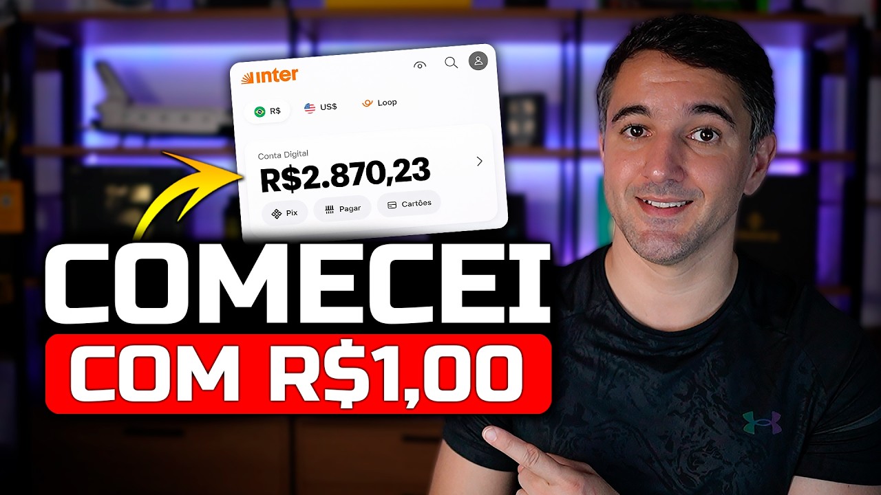 Junte 2.870,23 come&ccedil;ando com R$1 Real (M&eacute;todo mais simples)