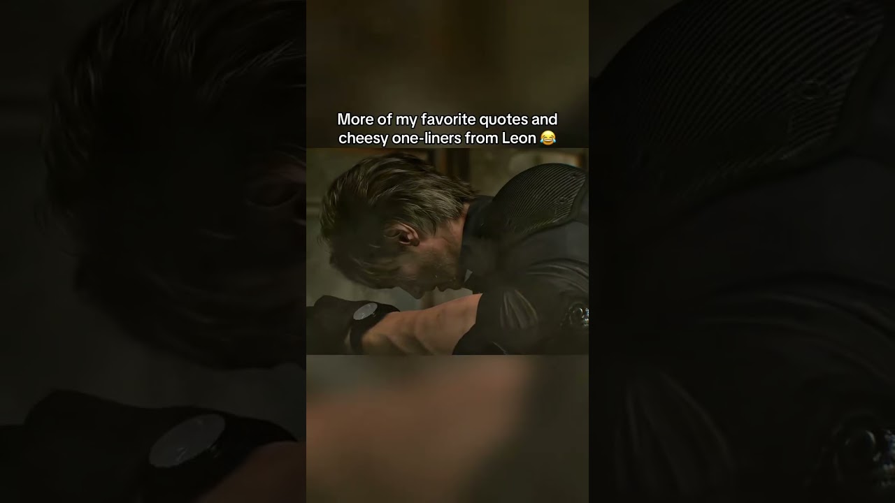 My favorite quotes & cheesy one-liners from Leon 😂