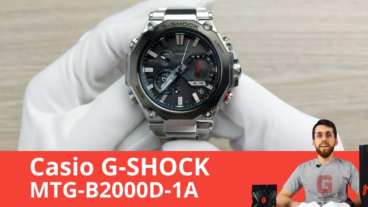 Брутальный, функциональный, премиальный / Casio G-SHOCK MTG-B2000D-1A