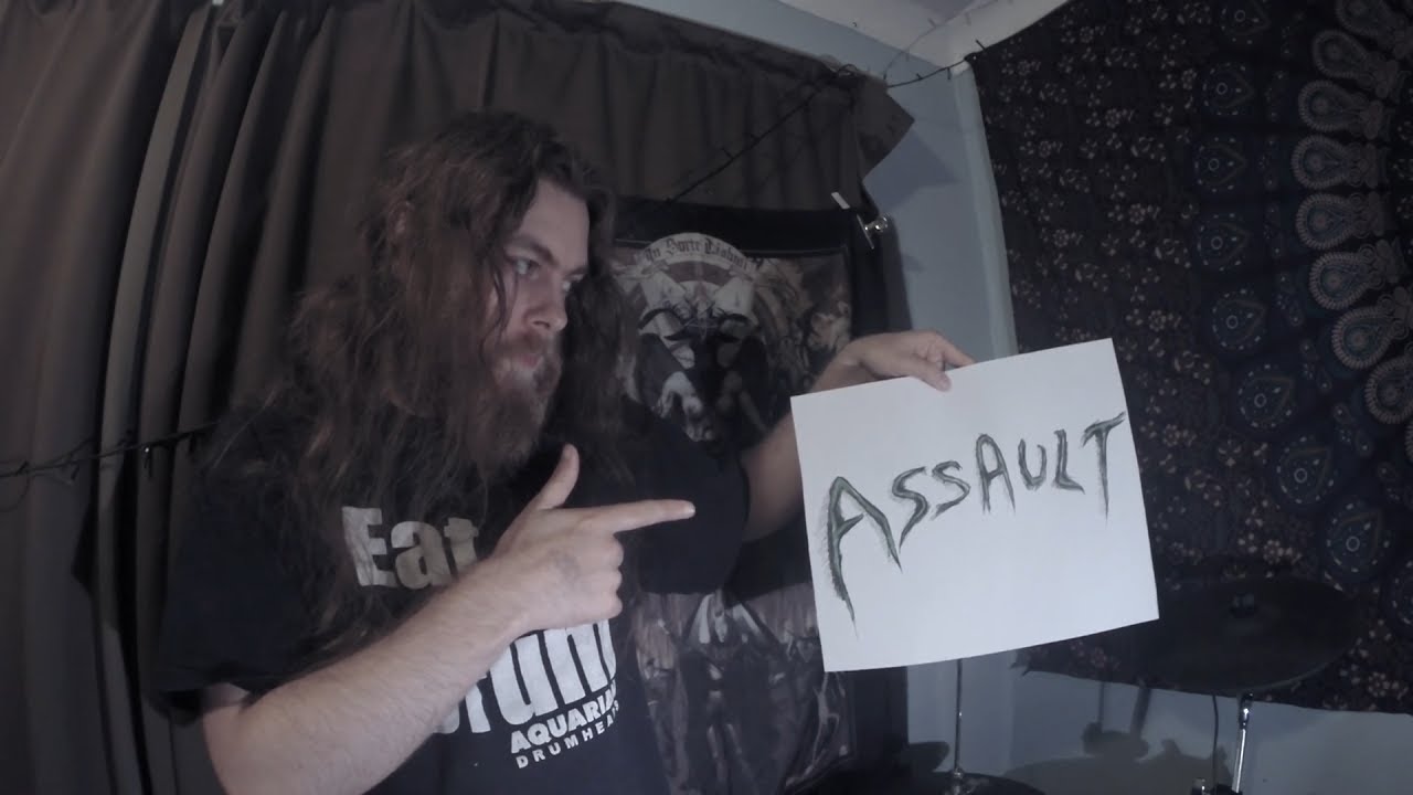 Perturbator - 'Assault' drum cover