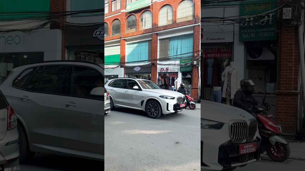 BMW x5 in Nepal 