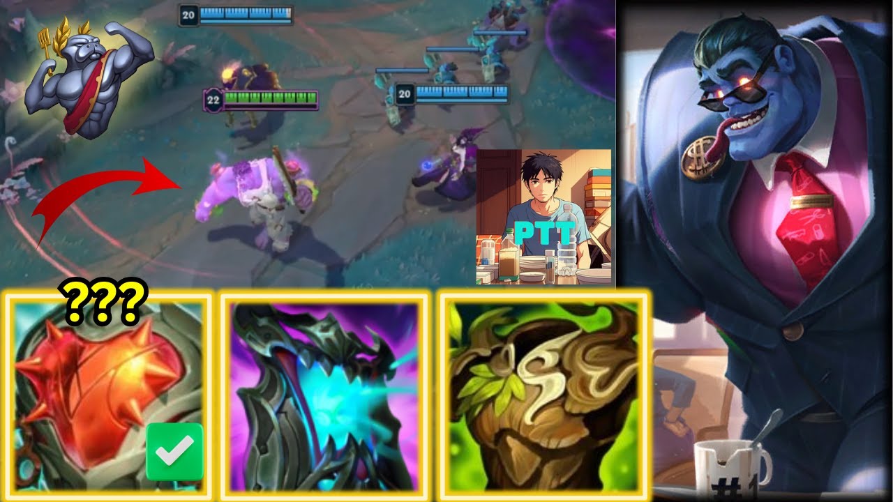 DR.MUNDO QUÁ TRÂU BÒ VỚI 8000 HP ĐỨNG YÊN CHO TEAM BẠN ĐÁNH ĐẾN CHÁN THÌ THÔI TRONG CHẾ ĐỘ URF