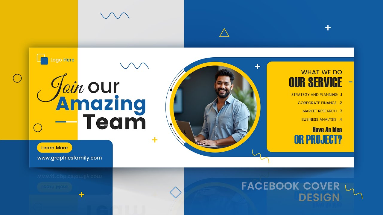 How to Design a Professional Facebook Cover in Photoshop Tutorial