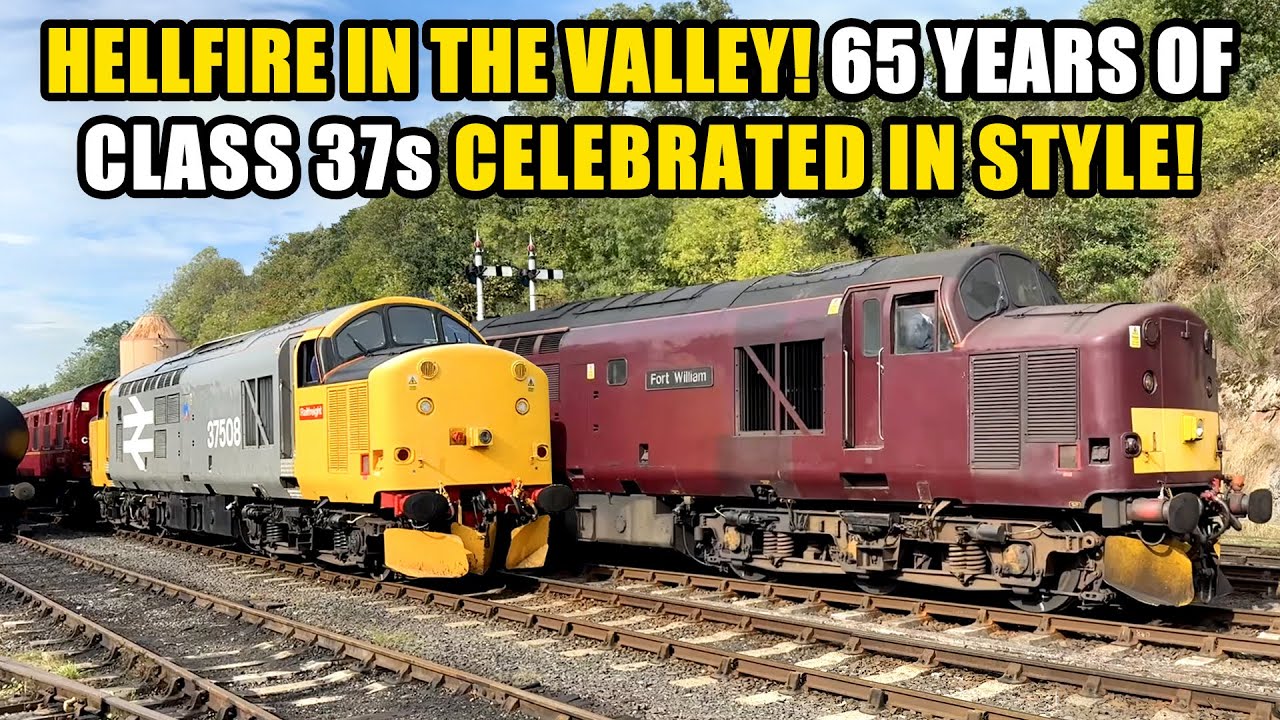 Now That's What I Call Hellfire! '65 Years of Class 37s' at the Severn Valley Railway! | 02.10.2025