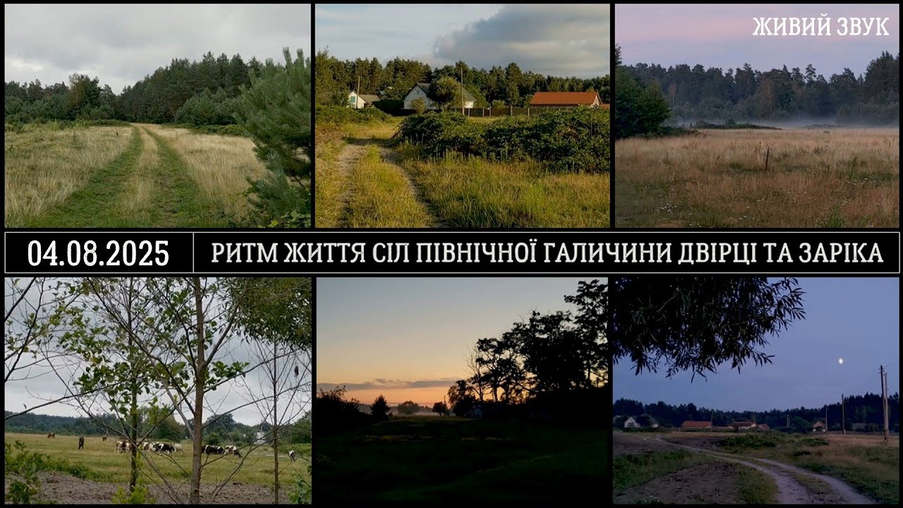 Ритм життя сіл Північної Галичини Двірці та Заріка, Шептицький район, Львівська область, Україна