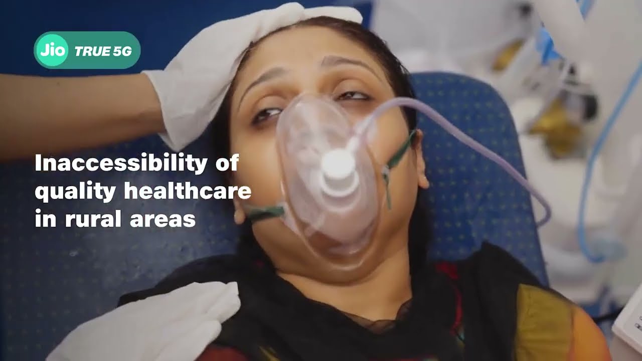 #JioTrue5G empowers emergency health care in rural India with connected ambulance system. IMC