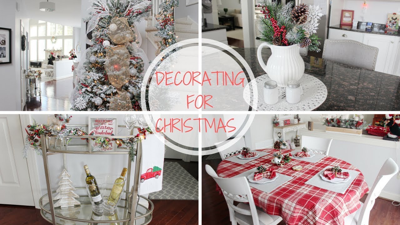 DECORATING FOR CHRISTMAS 2017