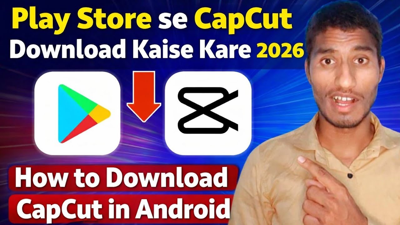 play store se capcut download kaise kare 2026 | how to download capcut in android | capcut download
