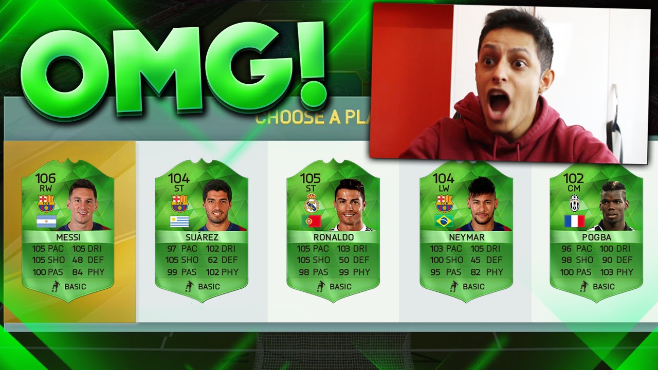 199 RATED FUT DRAFT  - 100 RATED CARDS IN FUT DRAFT - FIFA 16