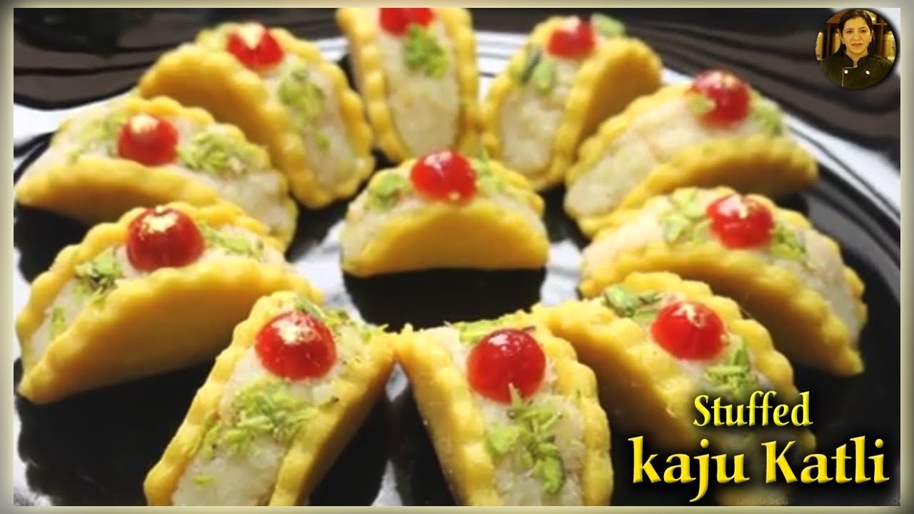 Stuffed Kaju Katli