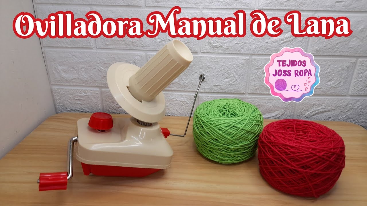 Ovilladora Manual de lana | Tejidos Joss Ropa |