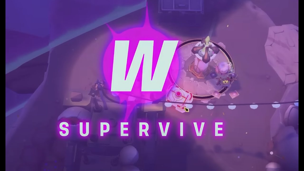 My First SUPERVIVE Round! *RAW Video* Never played a Moba before