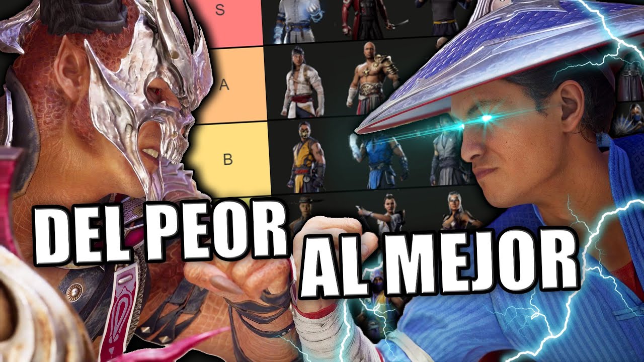 Del PEOR al MEJOR KOMBATIENTE de MORTAL KOMBAT 1 | TIER LIST de MK1