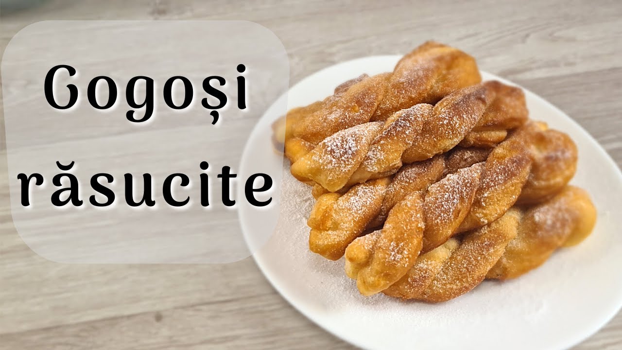 Gogoși răsucite - pas cu pas cea mai ușoară rețetă și secretul care le păstrează pufoase mult timp
