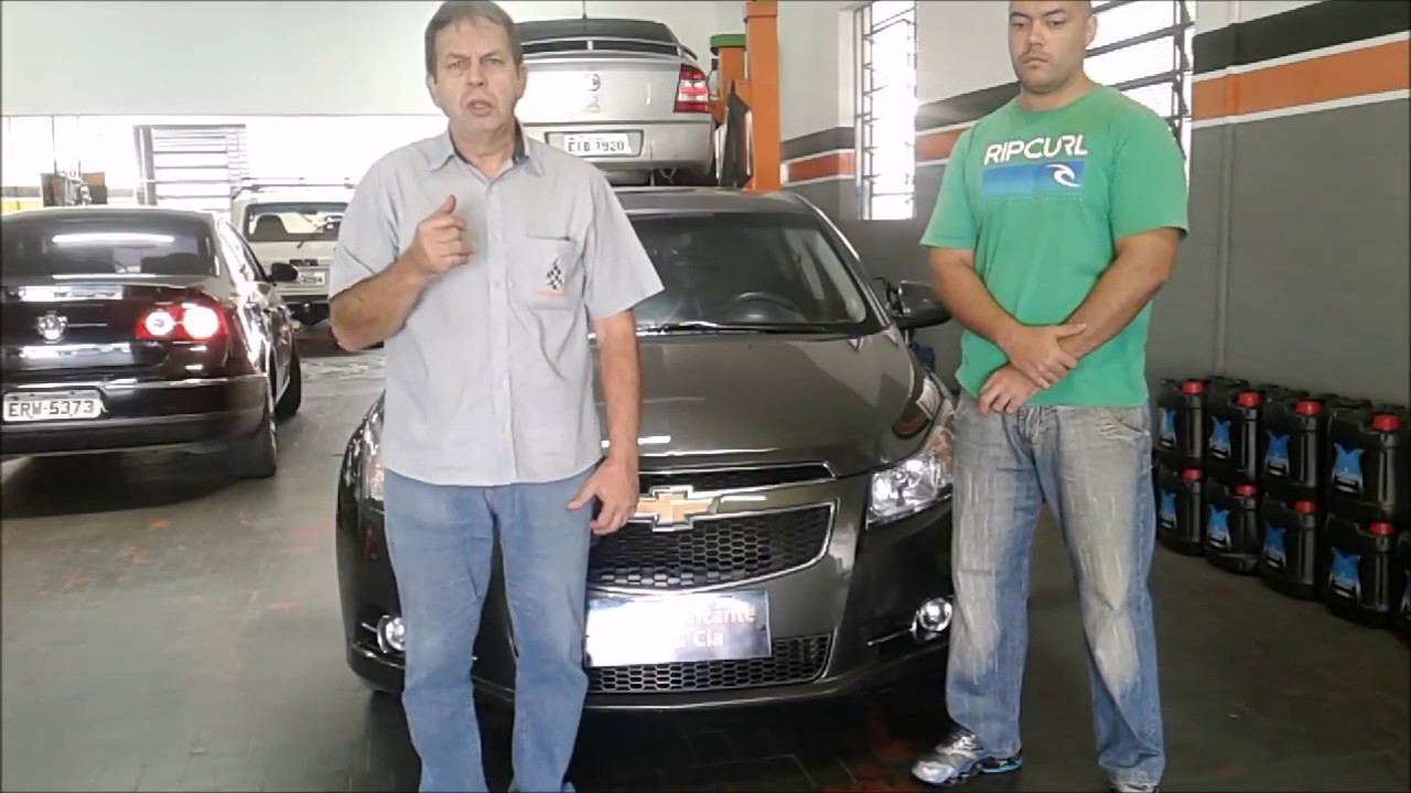 Troca de óleo câmbio automatico Cruze 2013