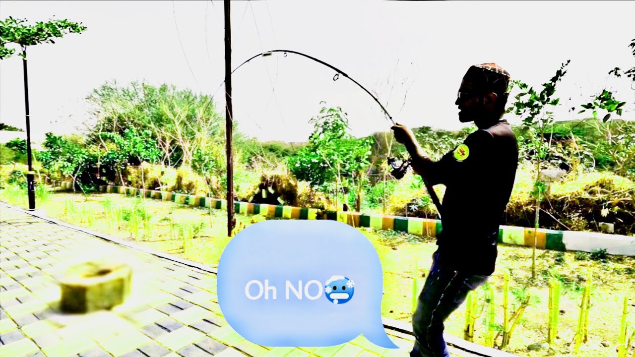 Fishing Rod का Test😔#fishingrod #fishingrodreview #fishingrods #fishingrodtest