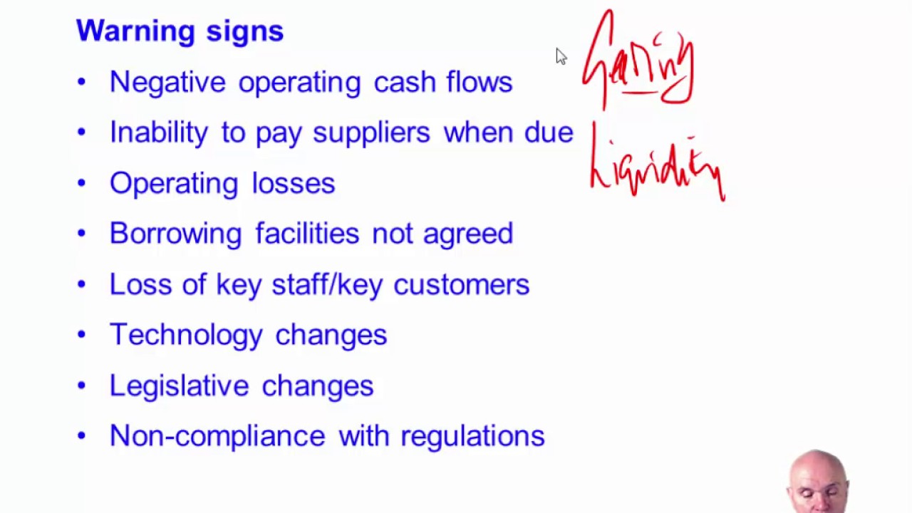 ACCA P5 Predicting and Preventing Corporate Failure
