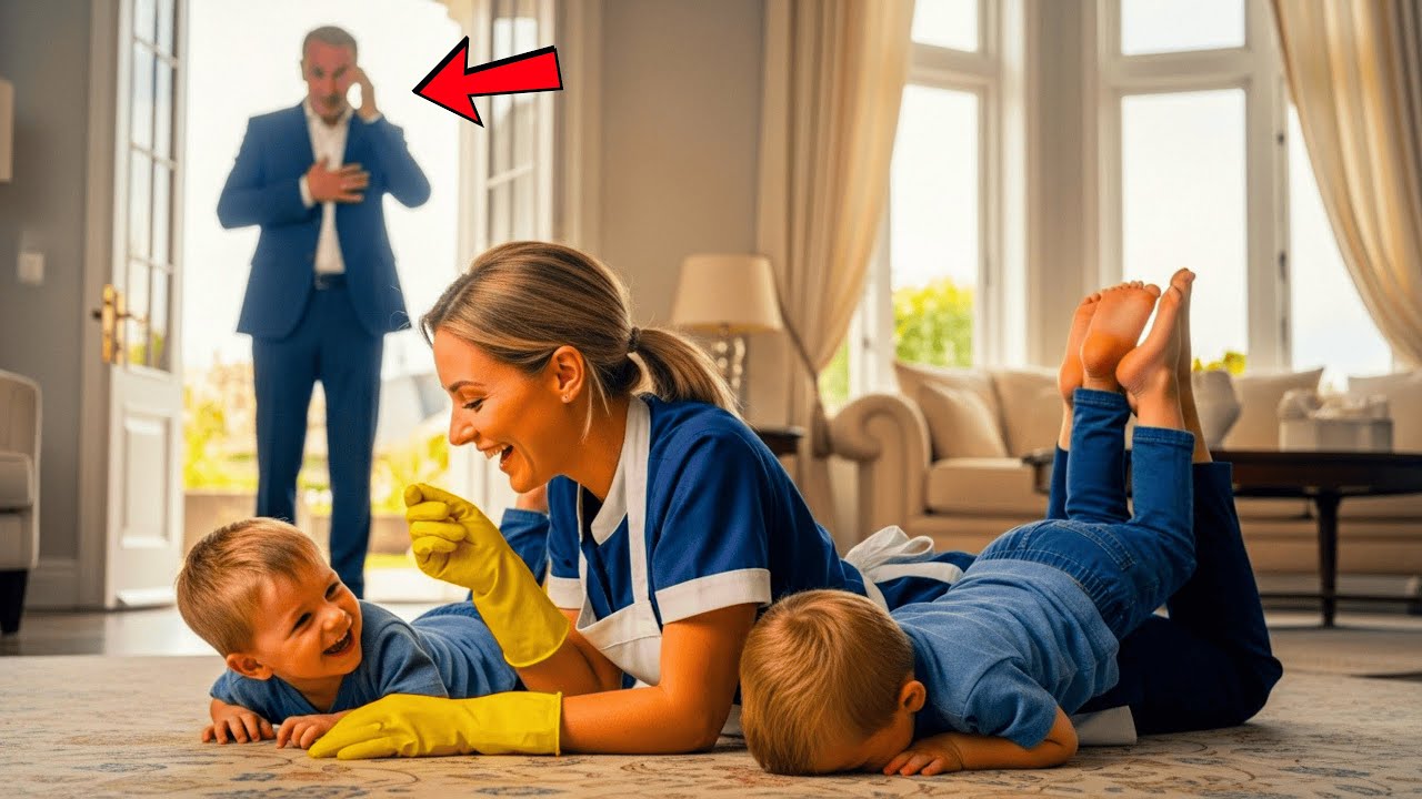 Mamă singură, menajeră, cucerește un milionar văduv și pe gemenii lui—totul se schimbă la Constanța