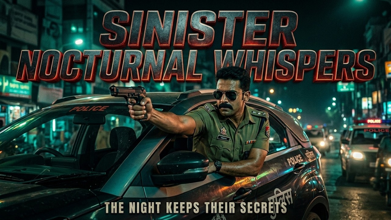 Sinister Nocturnal Whispers - Intense Action Police Chase BGM | Dark Cinematic Instrumental