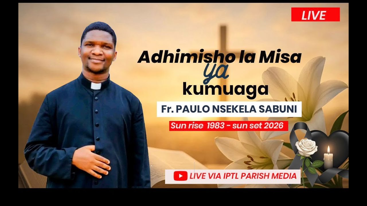 #LIVE: Misa Takatifu ya Mazishi ya Padre Paul Sabuni | Kituo cha Hija Pugu Jimbo Kuu Katoliki Dsm.