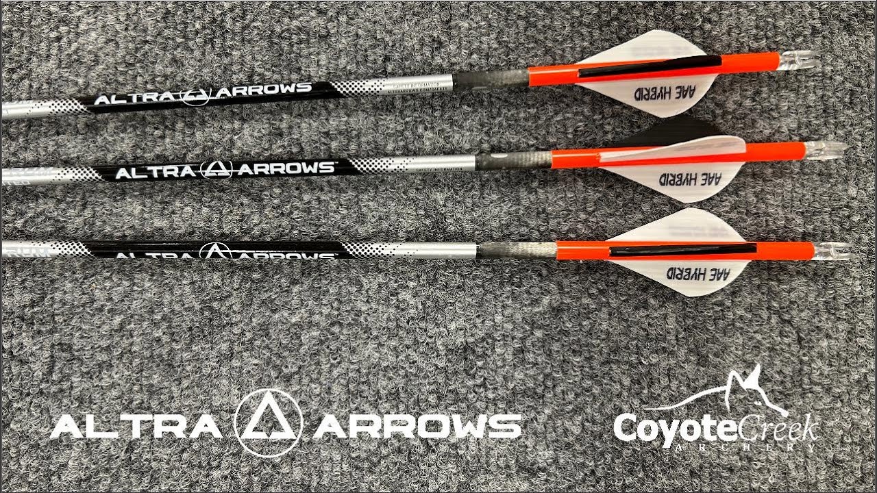 Checking out Altra Arrows at Coyote Creek Archery