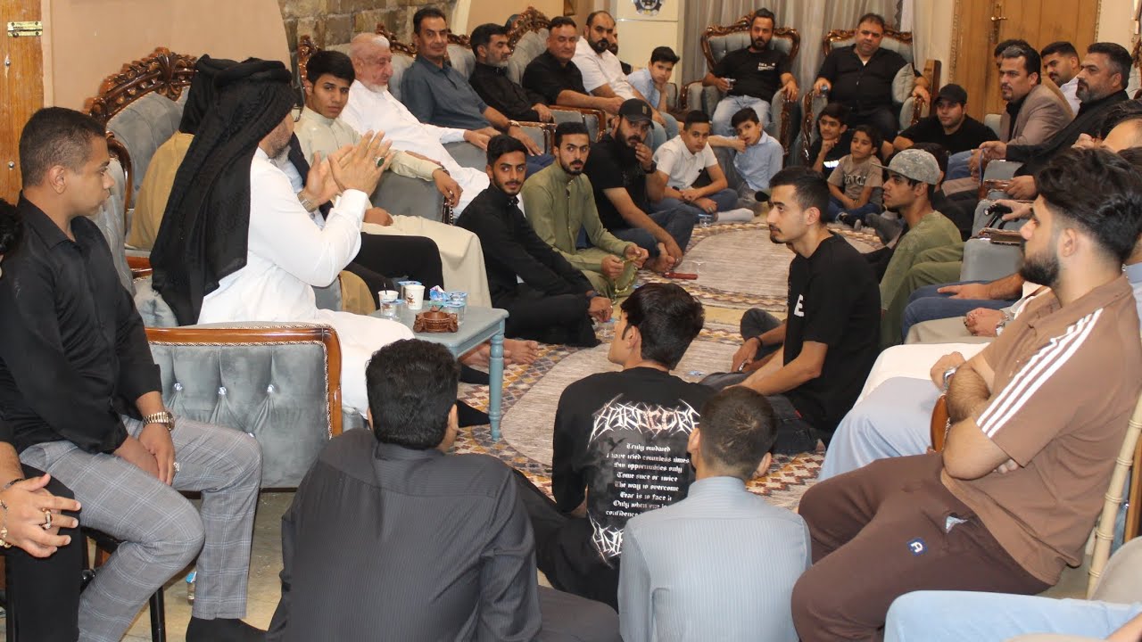 تجمع شباب عشيرة السادة آل قطب الدين الحسيني في ضيافة السيد علاء جبار زيدان الحسيني 