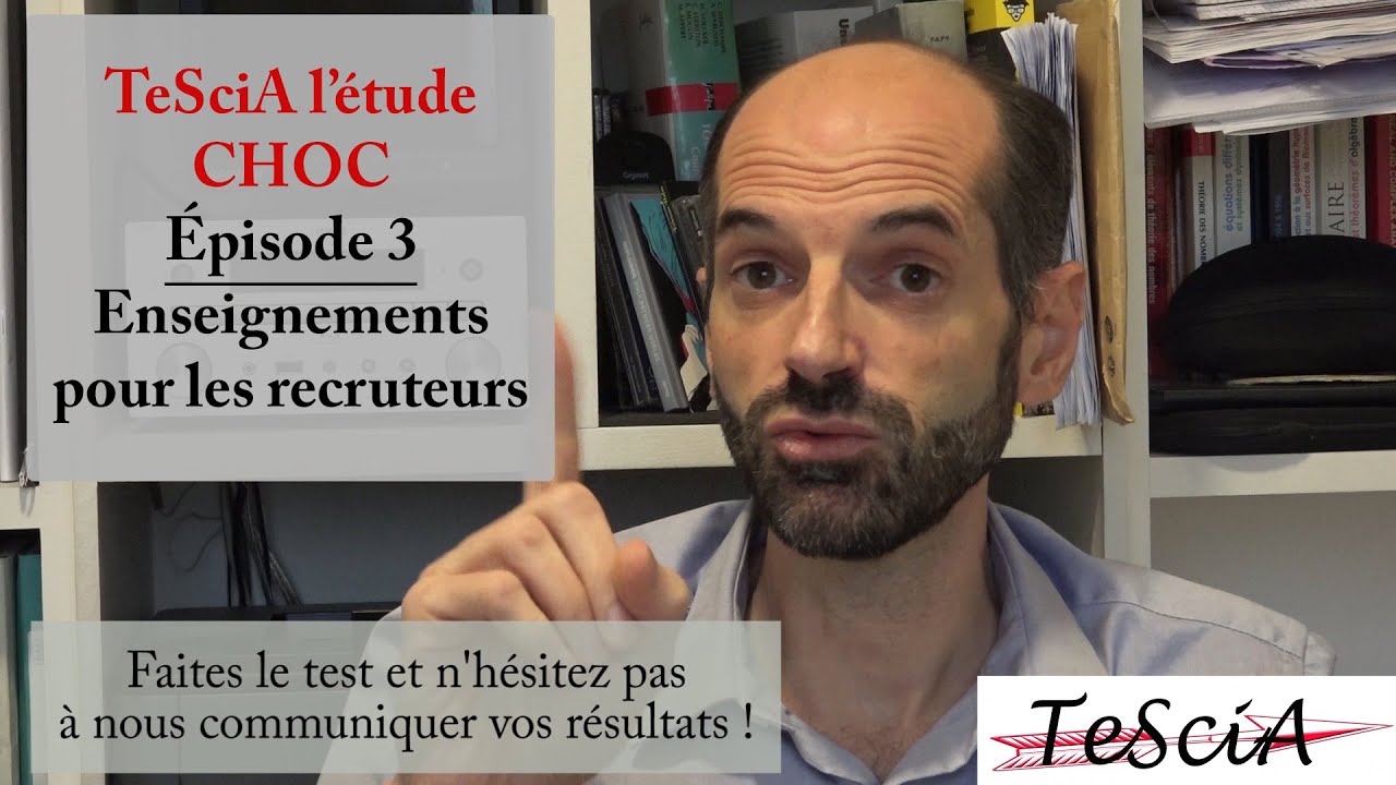 TeSciA : suivi des anciens candidats 2022. Episode 3 : enseignements pour les recruteurs.