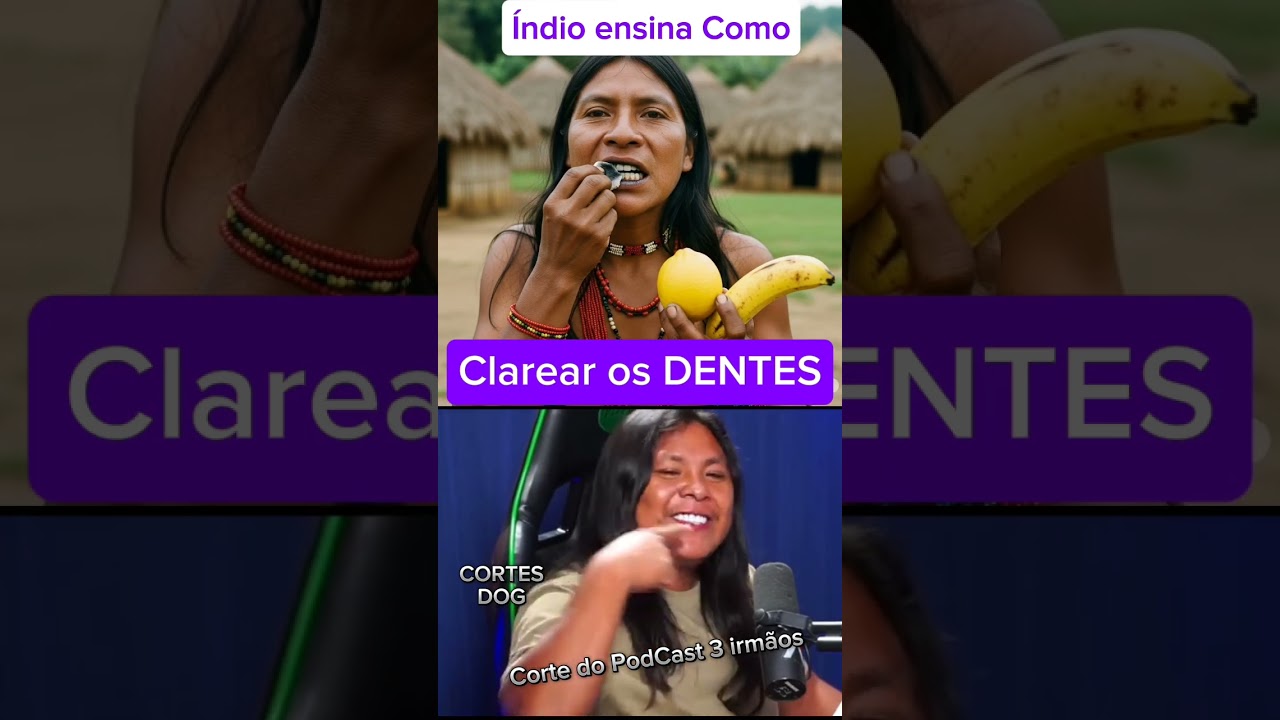 &Iacute;ndio Ensina DENTE BRANCO. Daldeia e Richard Rasmussen no PodCast 3 irm&atilde;os