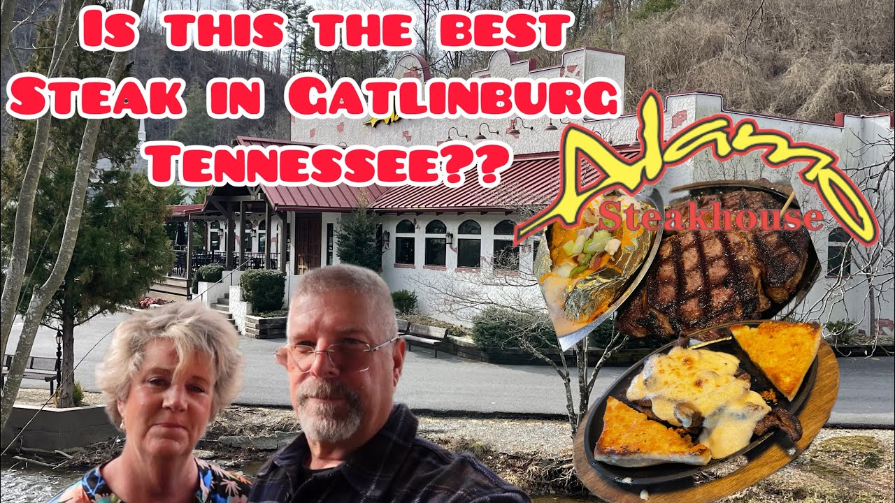 Rich & Jen Hunt for the Best Steak in Gatlinburg 🥩 | Alamo Steakhouse