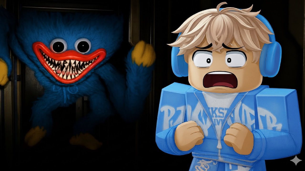 O HUGGY WUGGY ESTÁ ATRÁS DE MIM!!! - Poppy Playtime