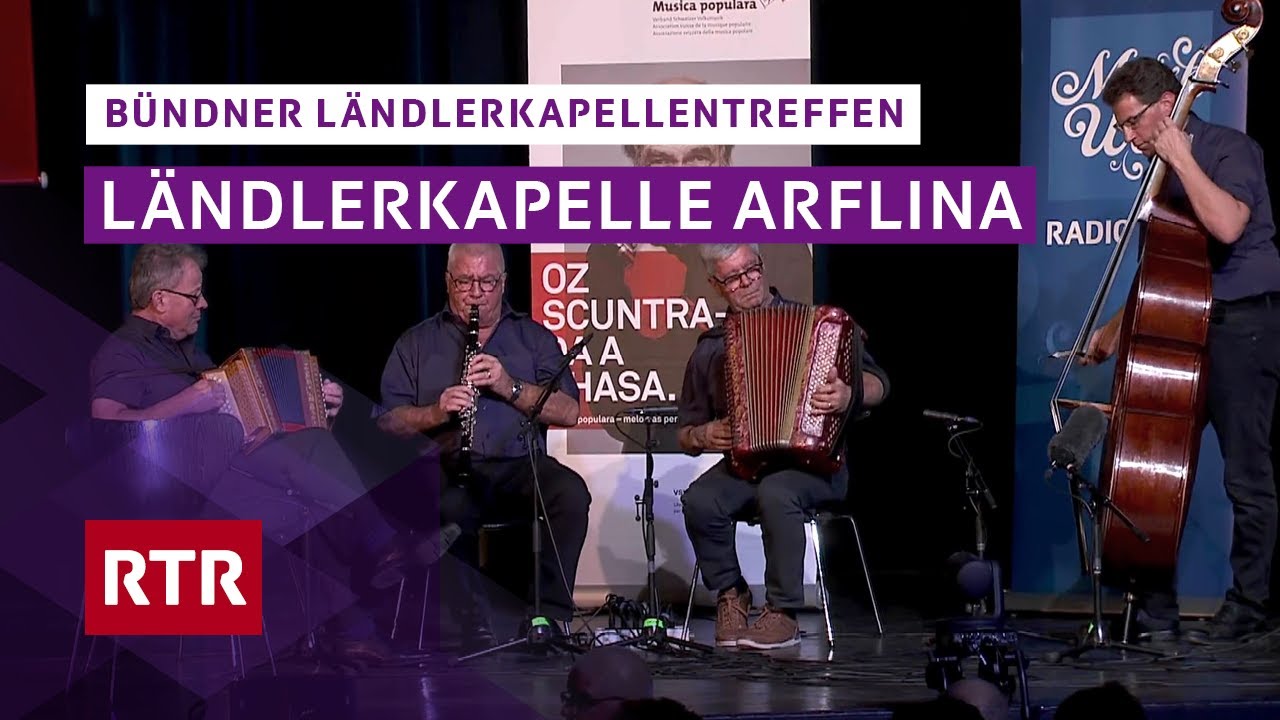 Ländlerkapelle Arflina I 59. Bündner Ländlerkapellentreffen 2025 I RTR Musica