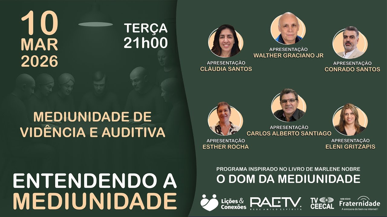 MEDIUNIDADE DE VIDÊNCIA E AUDITIVA | #26 ENTENDENDO A MEDIUNIDADE