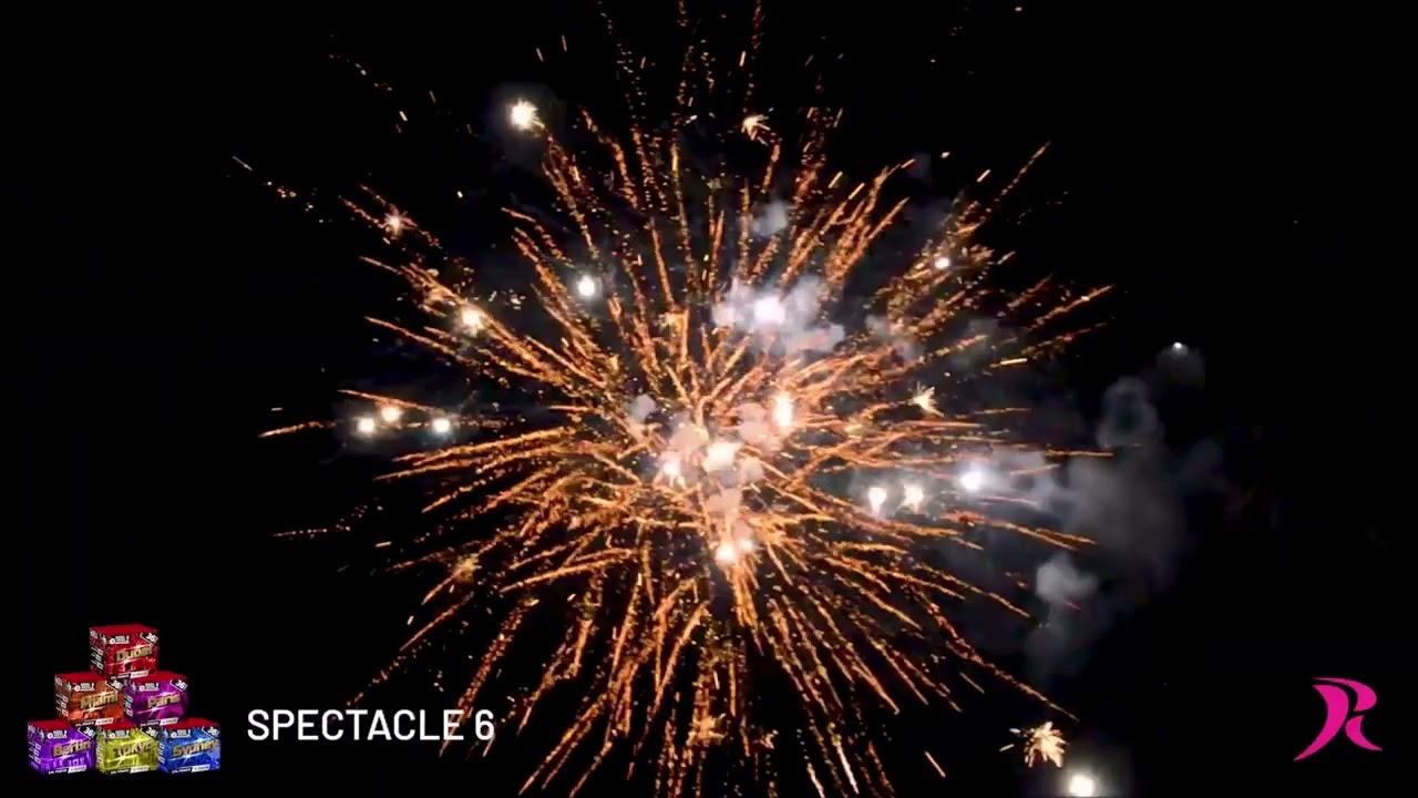 Spectacle 6 - Rubro vuurwerk - Knalkoning Oss