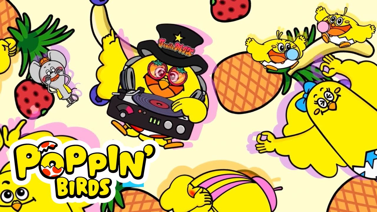 Juicy Fruity Yummy / POPPIN' BIRDS