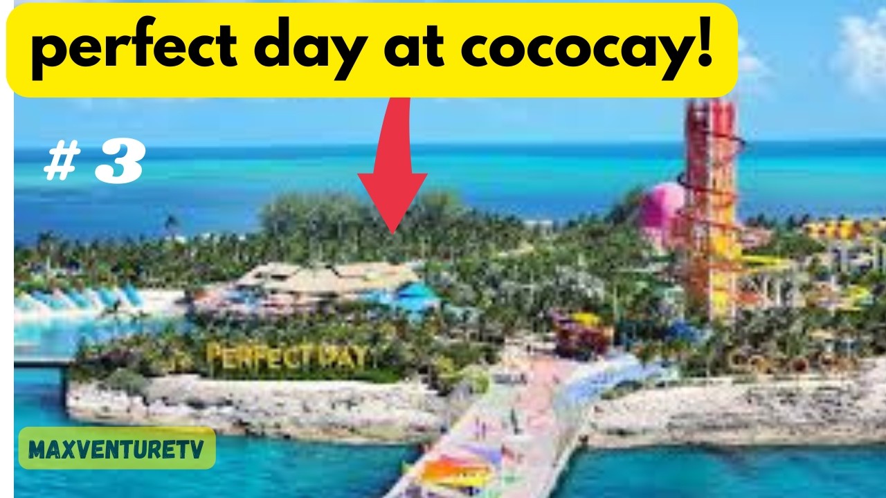 Visit to the beautiful Coco Cay island in Bahamas daily routine #3