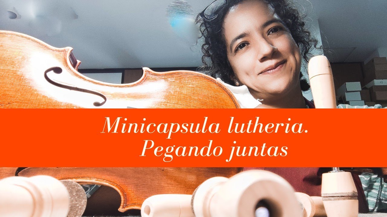 Minicápsula  lutheria Pegando juntas.