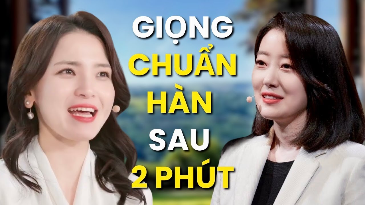 Sai lầm khiến bạn không bao giờ phát âm chuẩn tiếng Hàn