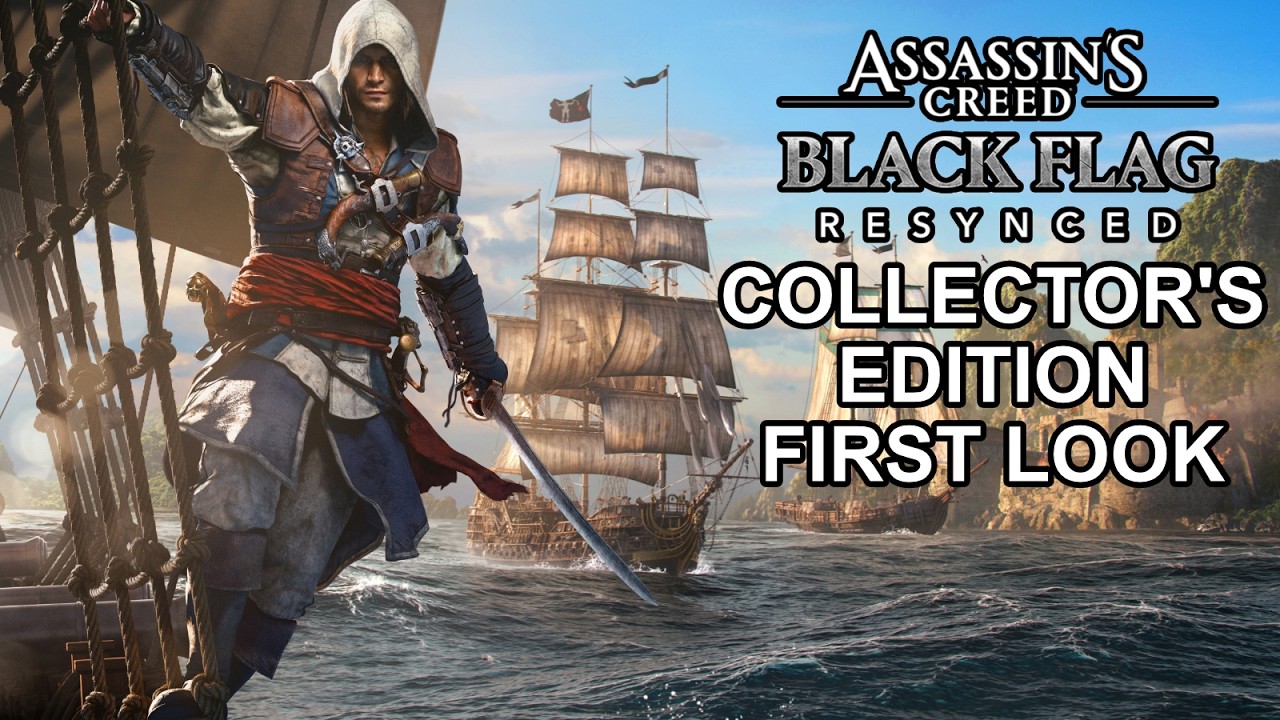 Assassin's Creed Black Flag Resynched Collector's Edition First Look