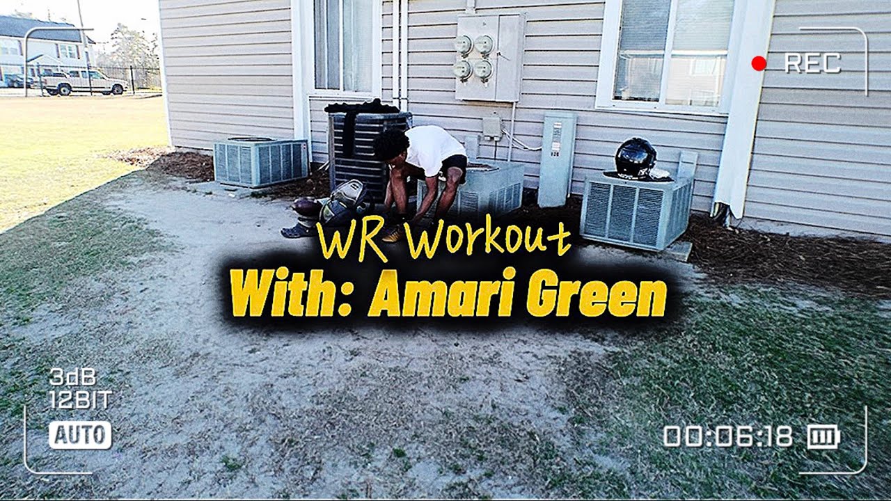 WIDE RECEIVER WORK WITH AMARI GREEN X JASEAN LOPEZ