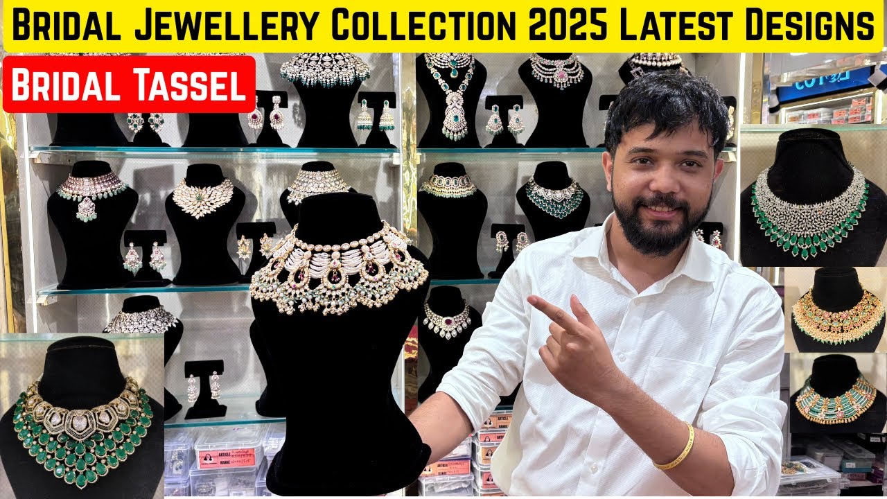 Premium Moissanite & Artificial Jewellery Market Delhi | Bridal Tassel Exclusive Collection ✨