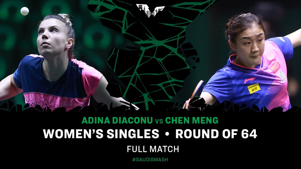 FULL MATCH | Adina Diaconu vs Chen Meng | WS R64 | #SaudiSmash 2024