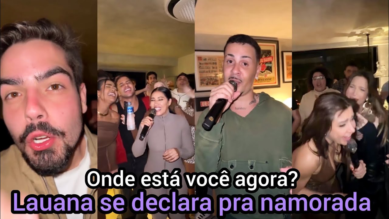 Indireta pra Lucas? Carlinhos Maia canta sua música de sempre e mostra Simaria animando o pessoal