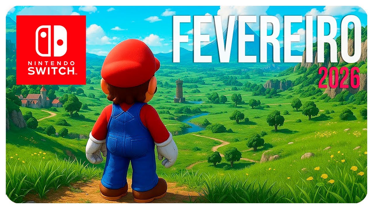 Top 15 Lançamentos para Nintendo Switch em Fevereiro de 2026!