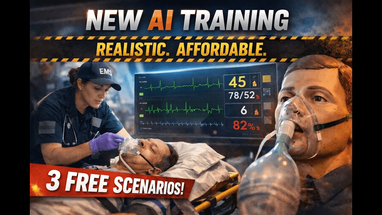 GPTEMS - Affordable hyper-realistic emergency medical conversation simulator.