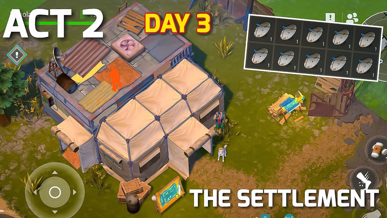 ACT 2- DAY 3 in The Settlement ! Last Day On Earth Survival