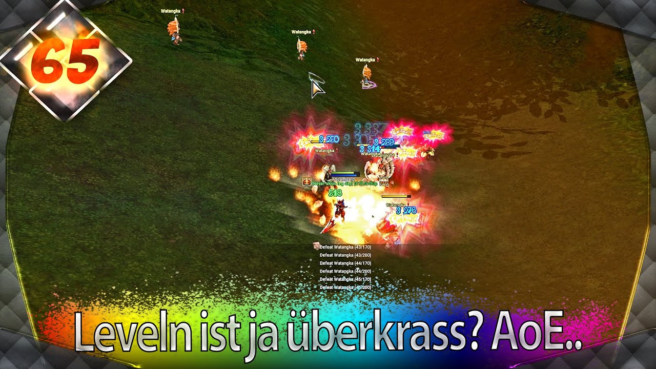 Leveln ist ja überkrass - AoE ftw? 😂 #65🎥Chronicles of Madrigal #Flyff
