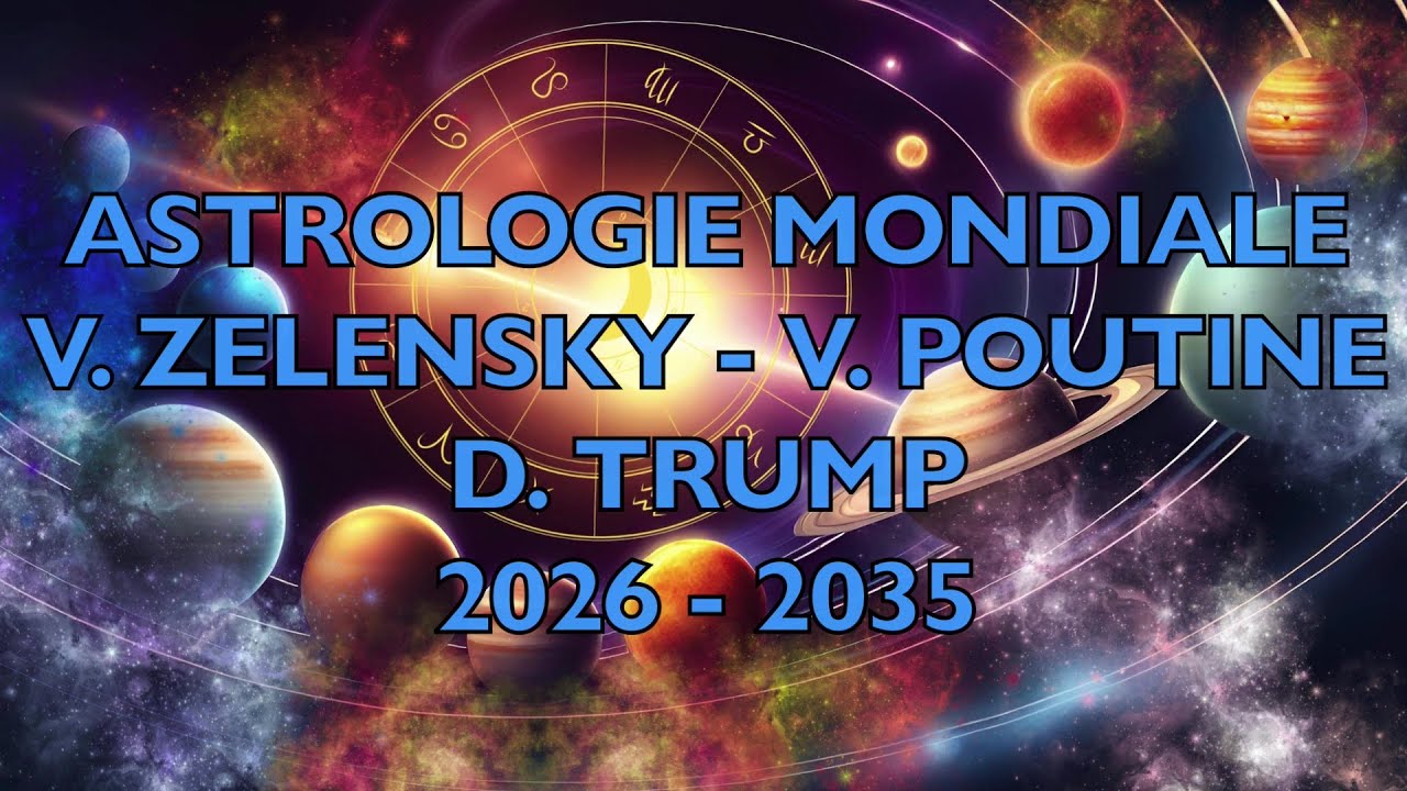 Astro-mondiale : Zelensky - Poutine - Trump - 2026/2035