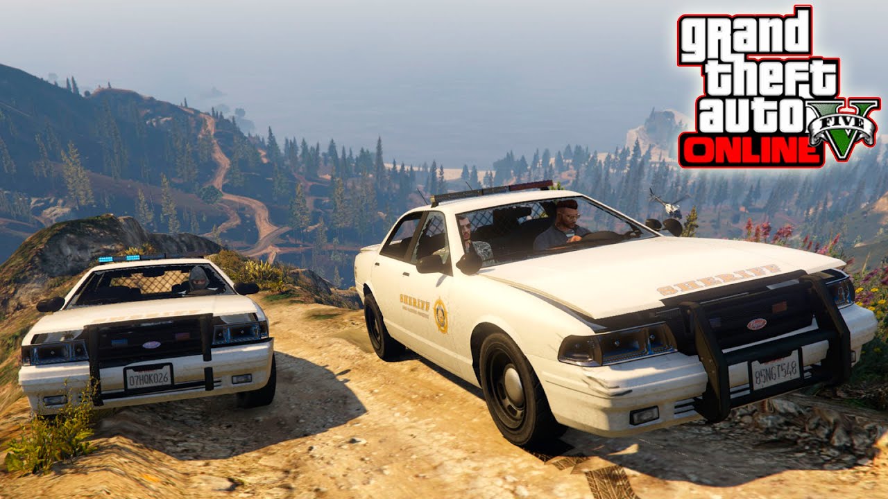 ¡COCHES DE LA POLICIA POR EL MONTE CHILIAD! - Locura TOTAL | Familia FALEX - GTA V ONLINE