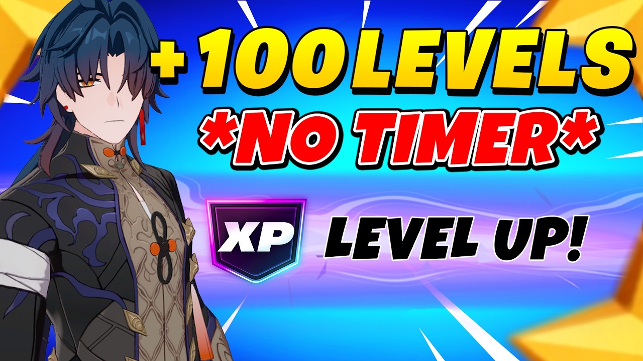 NEW AFK FAST Fortnite XP Map To Help LEVEL UP FAST In Chapter 7!